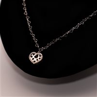 Collana Nanis Donna Q-Ori in Oro bianco Diamante 0.12 Ct CS4-473 - CS4-473